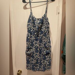 Forever 21 Blue Elephant Print Top